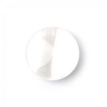 Crendon Round Glossy Shank Buttons (Value Pack) White