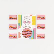 Little Rosy Cheeks It Feels Good Woven Labels