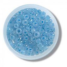 Trimits Glass Bugle Beads Bulk Pack (Value Pack of 3) Ice Blue