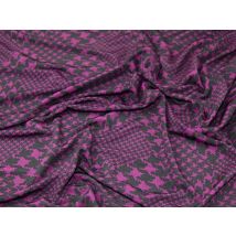 Deadstock ITY Silky Stretch Knit Fabric Purple