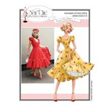 Sew Chic Paper Sewing Pattern Cottage Dress