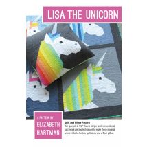 Elizabeth Hartman Quilting Pattern Lisa The Unicorn