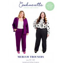 Cashmerette Paper Sewing Pattern Meriam Trousers