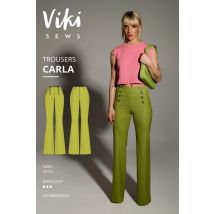 Vikisews Paper Sewing Pattern Carla Trousers