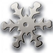 Trimits Snowflake Sequins (Value Pack of 5) Silver