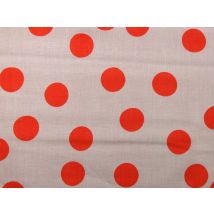 Rico 100% Cotton Fabric Pink & Orange