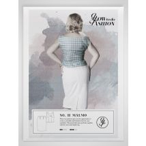 How To Do Fashion Paper Sewing Pattern Malmo Top & Skirt