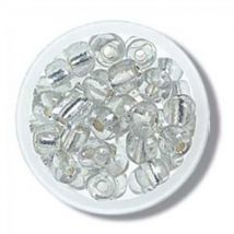 Trimits Glass E Beads Bulk Pack (Value Pack of 3) Silver