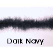 Minicraft Marabou Feather Trim (Value Roll) Navy