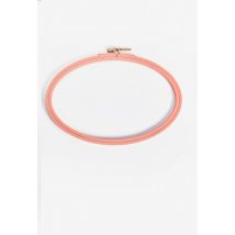 DMC Painted Wood Embroidery Hoop Orange