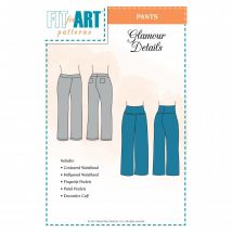Fit For Art Glamour Details for Eureka Pants that Fit Paper Sewing Pattern