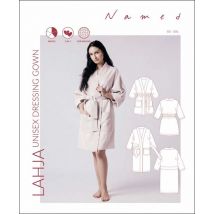 Named Clothing Paper Sewing Pattern Lahja Dressing Gown