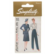 Simplicity Vintage Style Magnet