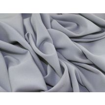 Lady McElroy Sydney Four Way Stretch Woven Suiting Fabric Silver