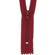 Milward Nylon Dress & Skirt Closed End Zips Scarlet Berry
