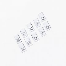 Little Rosy Cheeks Size Woven Labels Age 10-11 Years