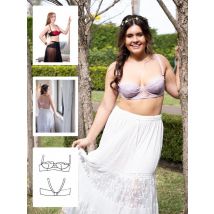 Booby Traps Paper Sewing Pattern Demi Bra