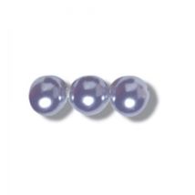 Trimits Glass Pearl Beads Bulk Pack (Value Pack of 3) Ice Blue