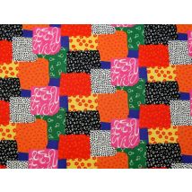 Stof France 100% Cotton Fabric Multicoloured
