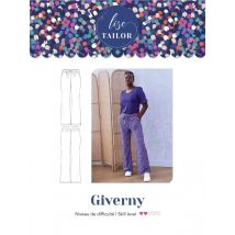 Lise Tailor Paper Sewing Pattern Giverny Pants