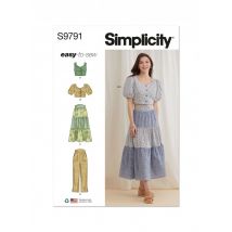 Simplicity Paper Sewing Pattern 9791