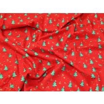 Deadstock 100% Cotton Fabric Red