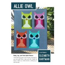 Elizabeth Hartman Quilting Pattern Allie Owl