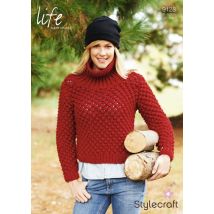 Stylecraft Life Knitting Pattern 9128