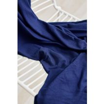 Meet MILK Derby Tencel Modal Rib Stretch Knit Fabric Lapis