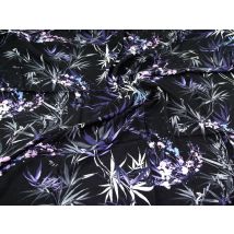 John Kaldor Fernando Viscose Challis Fabric Purple