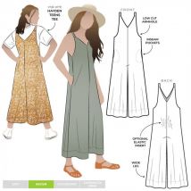 Style Arc Paper Sewing Pattern Kids Norman Jumpsuit