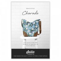 Sallie Tomato Paper Sewing Pattern Charade Curvy Purse
