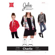 Jalie Paper Sewing Pattern 3675 Charlie Bomber Jacket