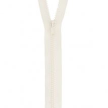 Milward Chunky Open End Zips Cream