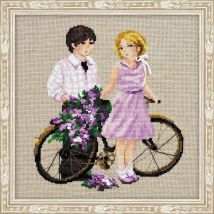 Riolis Spring Walk Counted Cross Stitch Kit