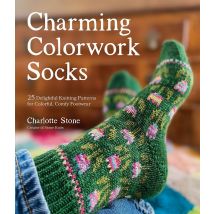 Search Press Charlotte Stone Charming Colorwork Socks Book