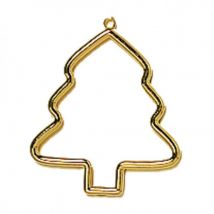 Vervaco Christmas Tree Cross Stitch Frames Gold