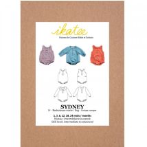 Ikatee Paper Sewing Pattern Baby Sydney Romper