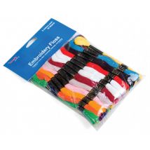 Craft Factory Embroidery Threads Bright Colours