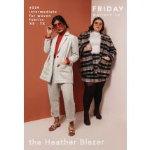 Friday Pattern Company Paper Sewing Pattern Heather Blazer
