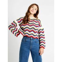 Wool and the Gang Shiny Happy Cotton Aran Crochet Pattern Malibu Sweater