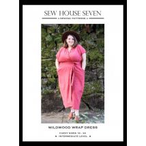 Sew House Seven Paper Sewing Pattern Wildwood Wrap Dress