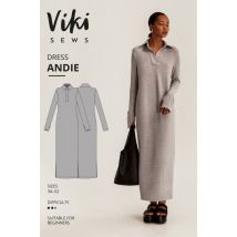 Vikisews Paper Sewing Pattern Andie Dress