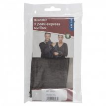 Marbet Knitted Cuff Ribbing Dark Grey Marl