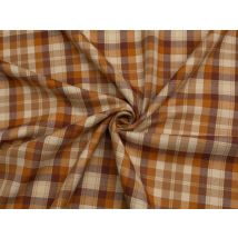 Minerva Core Range Polyester Viscose Suiting Fabric Caramac