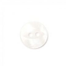 Crendon Pearlised Fish Eye Buttons (Value Pack) White