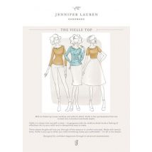 Jennifer Lauren Handmade Paper Sewing Pattern Vielle Top