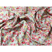John Louden 100% Cotton Poplin Fabric Grey