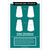 Grainline Studio Paper Sewing Pattern Alder Shirtdress