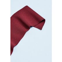 Mind The MAKER Organic Cotton Rib Stretch Knit Fabric Red